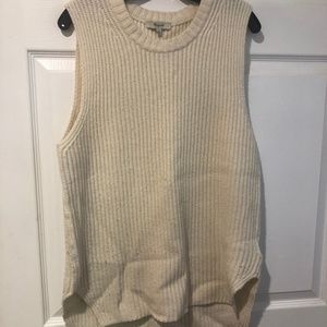 Madewell Ribbed Long Sweater Vest size M